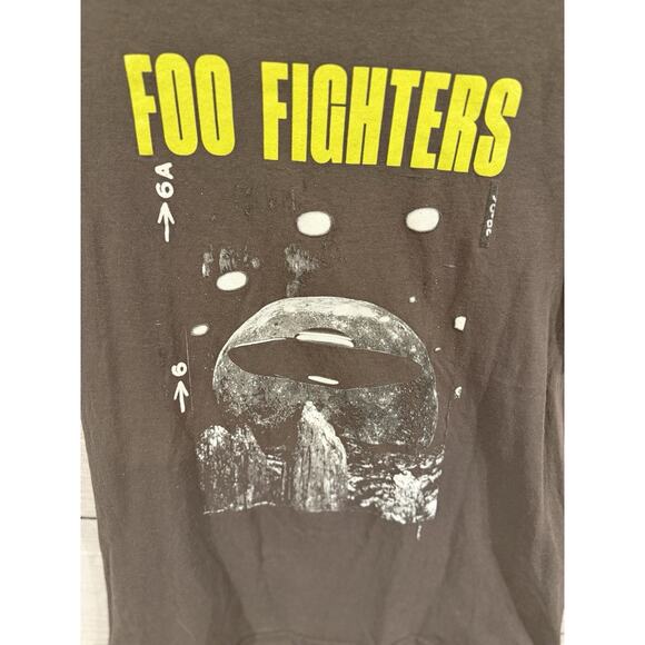 Foo Fighters 2020 Tour Phoenix Show gray 2 Sided T-Shirt Medium - Picture 2 of 4